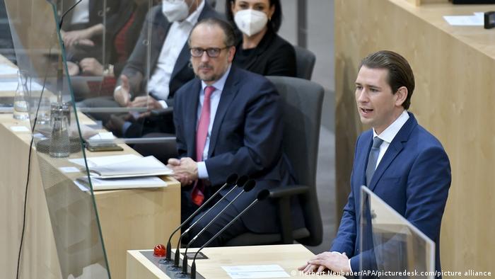 Sebastian Kurz (sağda) Sebastian Kurz (sağda)