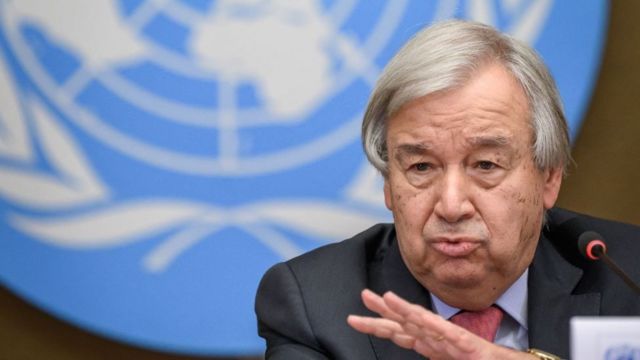 BM Genel Sekreteri Antonio Guterres