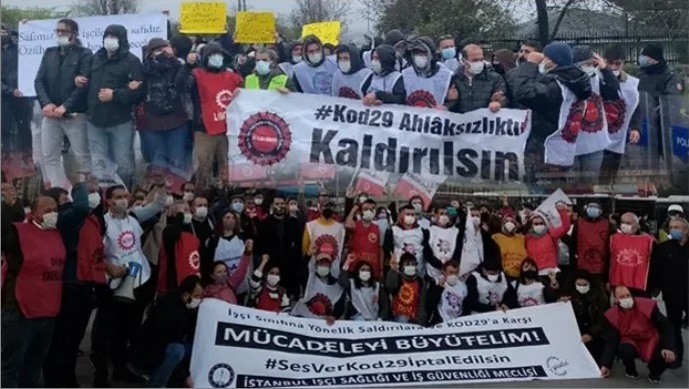 Salgın yönetiminin on dördüncü ayında işçi sınıfı mücadelesi Salgın yönetiminin on dördüncü ayında işçi sınıfı mücadelesi